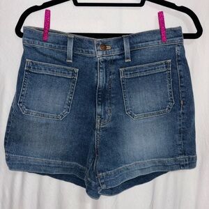 J Crew Denim Shorts Size 28